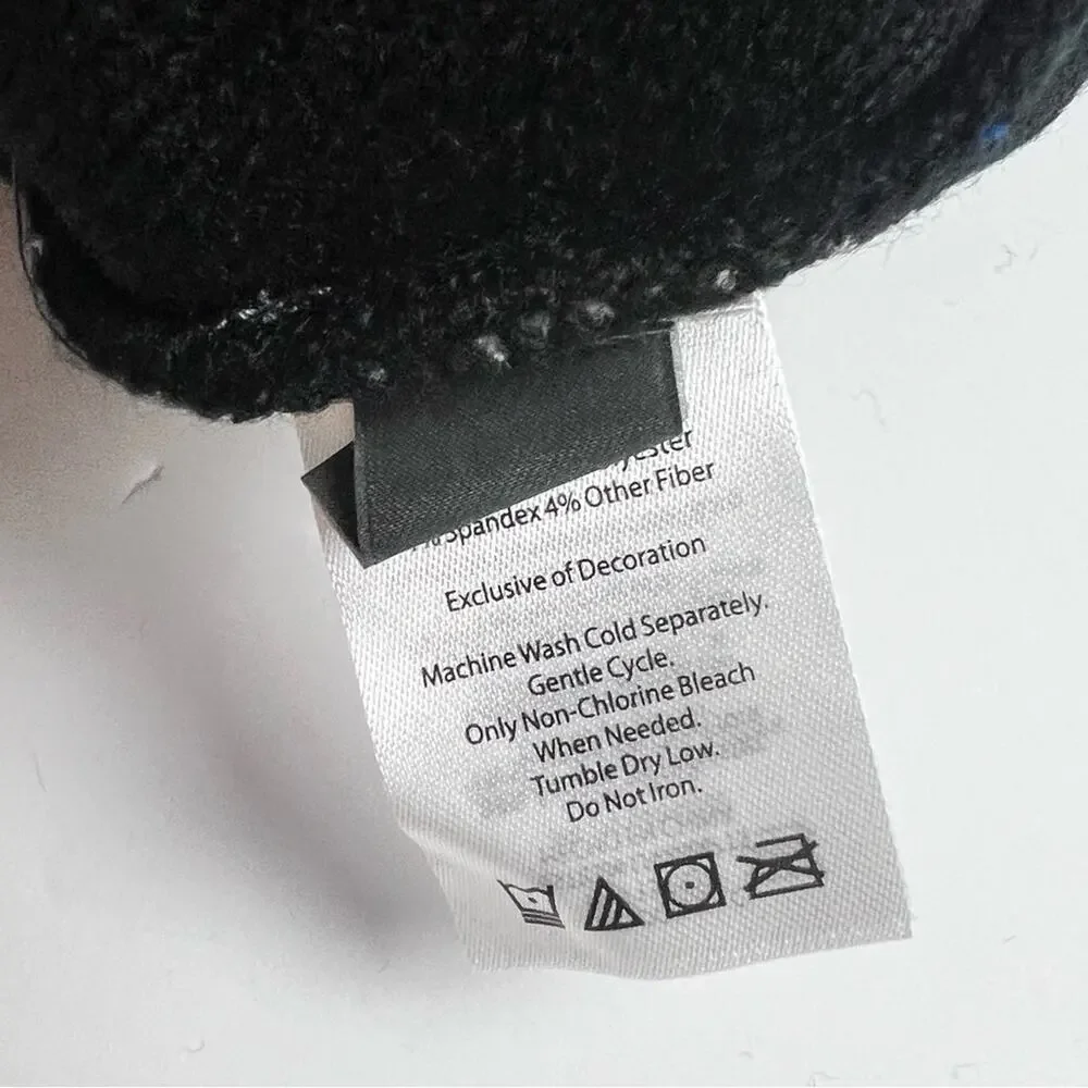 Eddie Bauer Boys Onyx  Sonoma Pom Cold Weather Winter  Hat Sz M/L